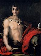 Andrea del Sarto St John the Baptist oil painting